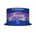 Verbatim DVD+R Double Layer 8x Matt Silver 50pk Spindle 8,5 GB DVD+R DL 50 tk