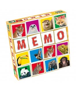Tactic Wildlife Memo Korttipeli Yhdistelypeli