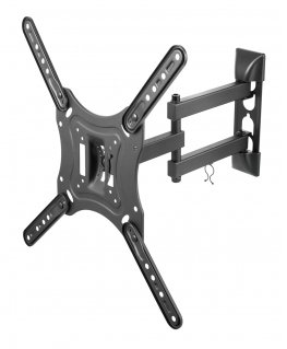 Deltaco ARM-0255 TV-kiinnike 139,7 cm (55") Musta