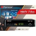 Receiver DVB-T2 HBBTV T-BOX Opticum HEVC