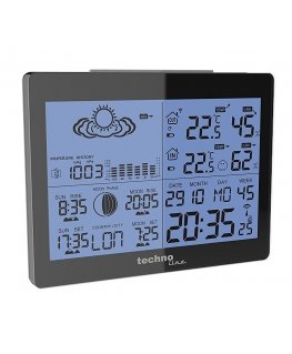 Technoline DCF-77 Black LED Battery
