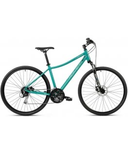 Bicycle Romet Orkan 3 D 2024 turquoise-white-silver-18" / M (Size: 18" / M)