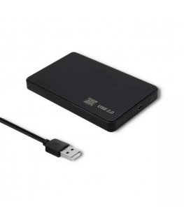 Hard drive adapterUSB2.0 HDD/SSD 2.5" SATA3 blac