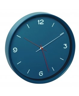 TFA-Dostmann 60.3056.06 Seinä- ja pöytäkello Kvartsikello Pyöreä Sininen