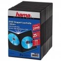 Hama DVD Slim Double-Box 25, Black 2 диск (ов) Черный