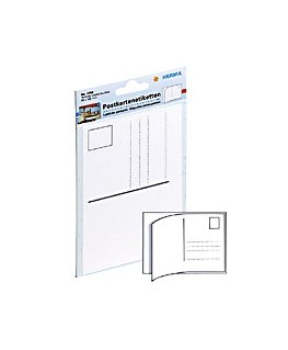 HERMA Post card labels 95x145mm white 10 pcs. self-adhesive label 10 pc(s)