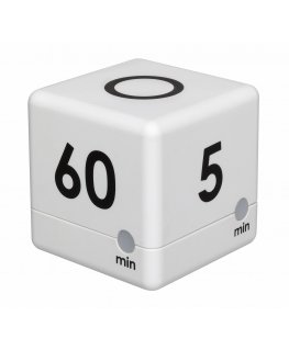 TFA-Dostmann CUBE-TIMER Digital kitchen timer Black, White