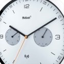 Mebus 52826 wall/table clock Round Black, Grey, White