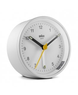 Braun BC12W Kvarcinis žadintuvas Balta