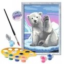Ravensburger CreArt Pawesome Polar Bear Color by numbers kit