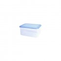 Food container rectangle 0,4L transparent|blue