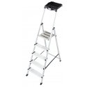 Krause 126535 ladder Sectional ladder Aluminium, Black