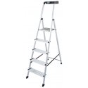 Krause 126535 ladder Sectional ladder Aluminium, Black