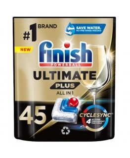 finish Ultimate Plus indaplovės kapsulės Fresh 45 vnt.