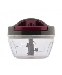 JATA AC57E manual food chopper Black, Transparent