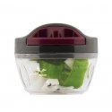 JATA AC57E manual food chopper Black, Transparent