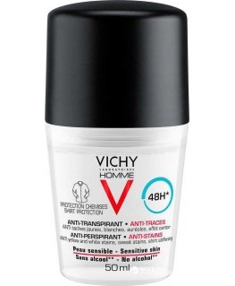 Vichy Homme Deodorant Anti-Perspirant Anti-Stains Sensitive Skin 50ml
