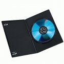 Hama DVD Slim Box 25, Black 1 levyt Musta