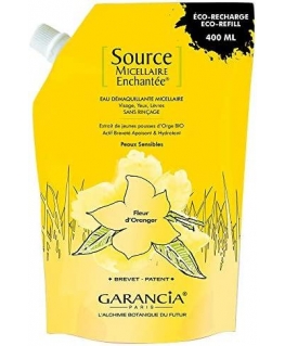 Garancia Source Micellaire Enchanté Orange Blossom Eco-Refill makeup remover 400 ml