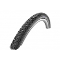 Padanga 28" Schwalbe Winter HS 396, Active Wired 30-622 Juodas-Reflex