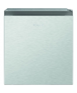 Bomann KB 7245 combi-fridge Undercounter 45 L E Stainless steel