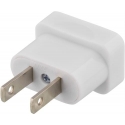 Deltaco GT-400 cable gender changer EU/AUS/CH socket US socket White