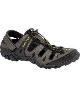 Lahti Pro SANDALS PU / KNIT KHAKI-Black-Green, "44", LAHTI