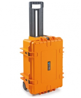 B&W 6700/O/RPD varustekotelo Tietokonelaukku pyörillä Oranssi