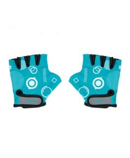 GLOBBER Children's cycling gloves, teal