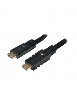 LogiLink CHA0015 HDMI-kaabel 15 m HDMI tüüp A (Standard) Must
