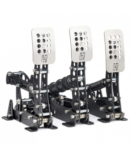 Heusinkveld Ultimate+ 3 pedāļu komplekts - melns