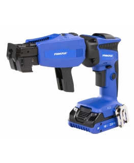 Band screwdriver RawlPlug R-PDS18-M2A 18 V 2x2.0 Ah battery.