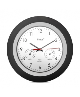 Mebus 19449 wall/table clock Digital clock Round Black, White