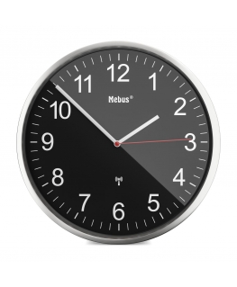 Mebus 19578 wall/table clock Mechanical clock Round Black, Metallic