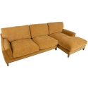 Corner sofa BASIL RC, dark Yellow
