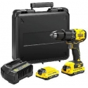 Impact driver-drill Stanley SFMCD715D2K-QW 18 V 2x2.0 Ah battery.
