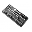 Tool set Facom MOD.SL161-212U 1/2'' 22 pcs.