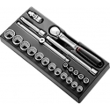 Tool set Facom MOD.SL161-212U 1/2'' 22 pcs.