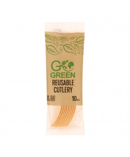 Go Green Reusable Forks 10pcs