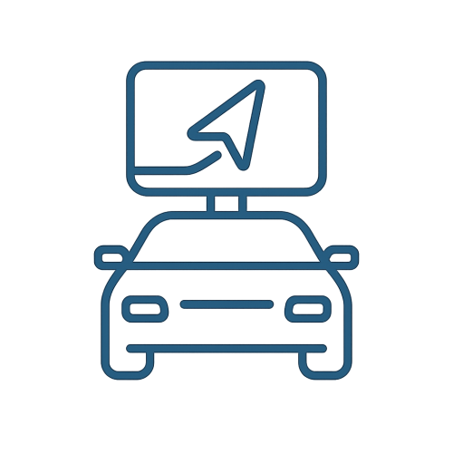 Auton ja GPS:n tarvikkeet