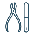 Manicure, pedicure tools